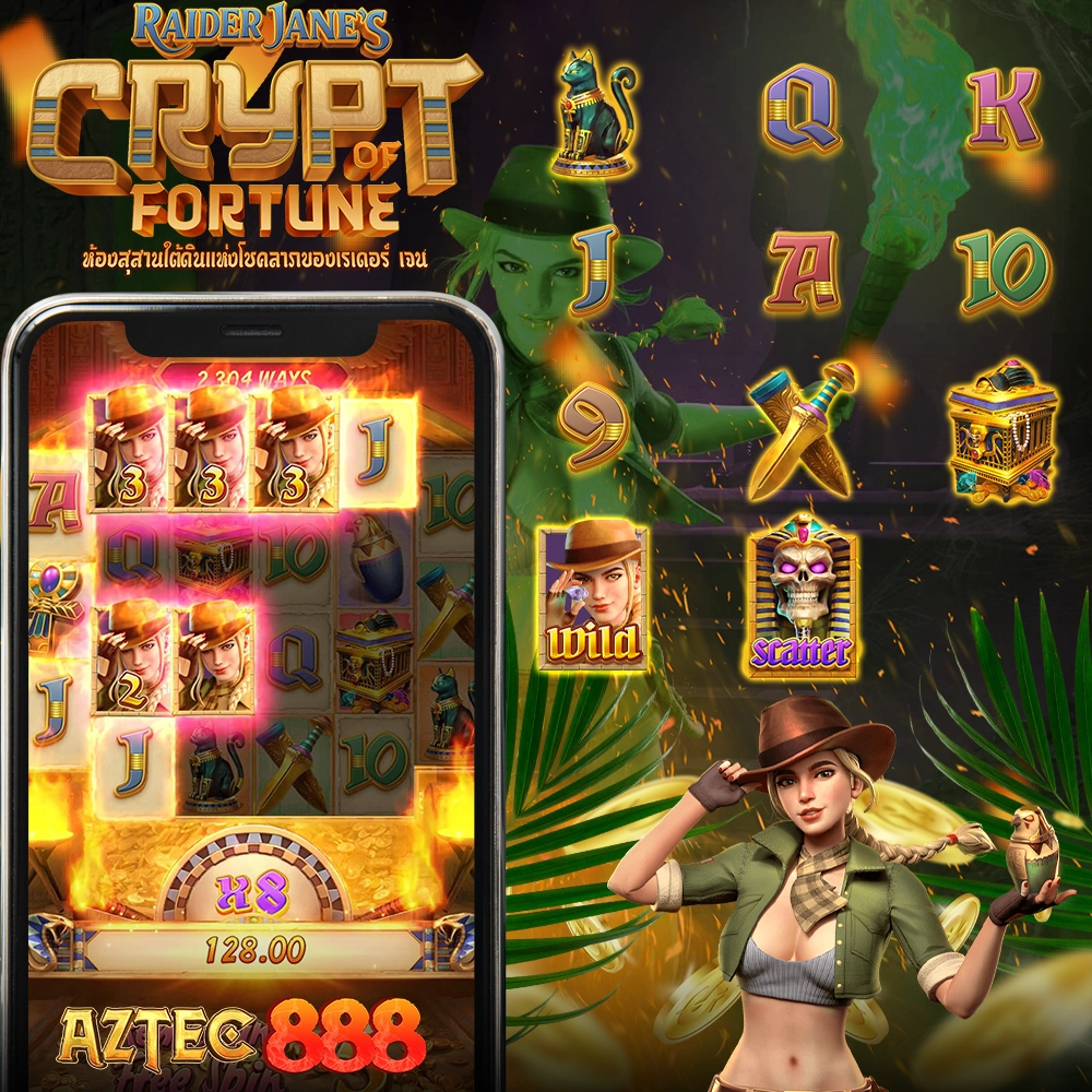 Raider Jane’s Crypt of Fortune aztec888